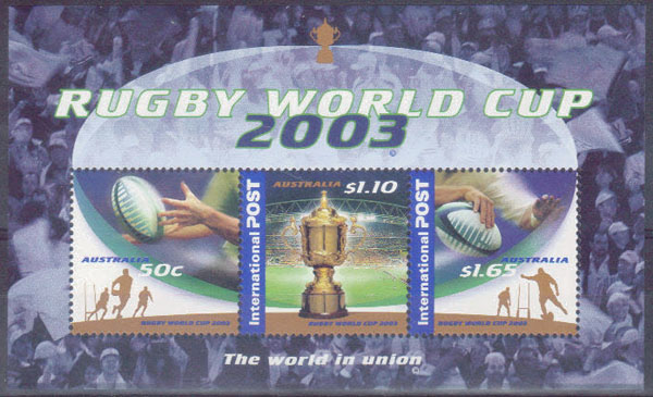 2003 Australia Mini Sheet (Rugby World Cup) T000013